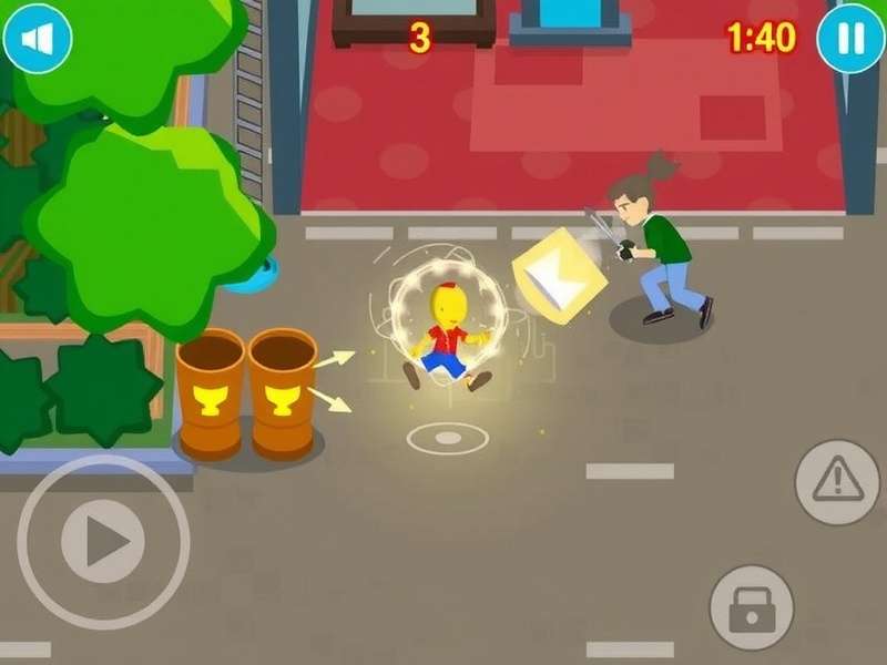 Agra Street Food Race Game Screenshot