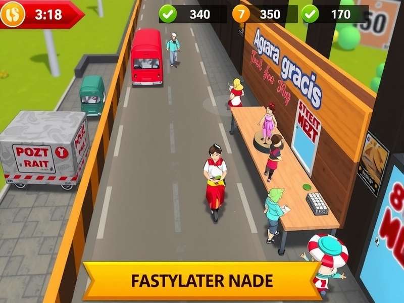 Agra Street Food Race Gameplay Screenshot 1