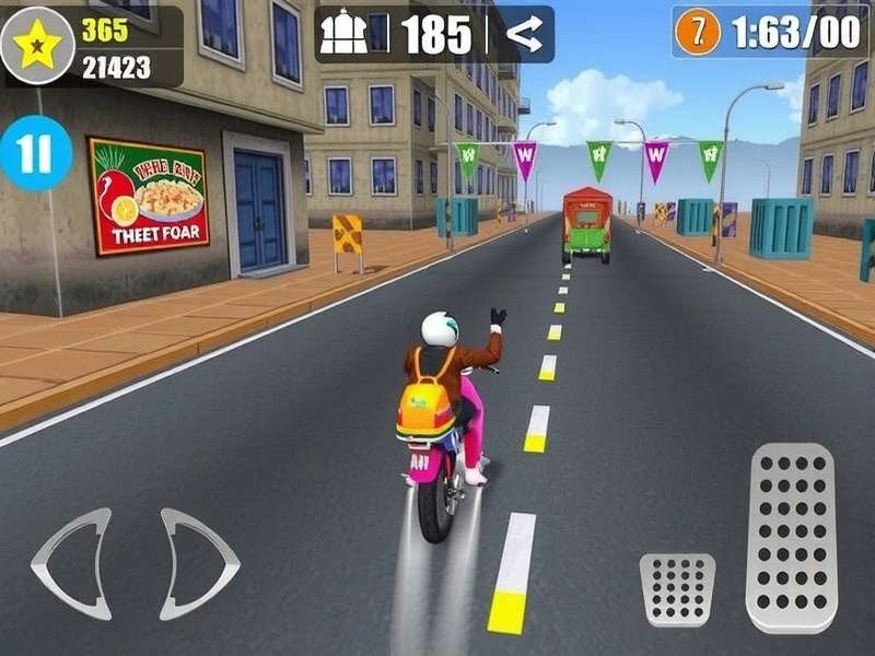 Agra Street Food Race Gameplay Screenshot 3